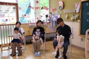 めぐみ組５月６月うまれ誕生会♫