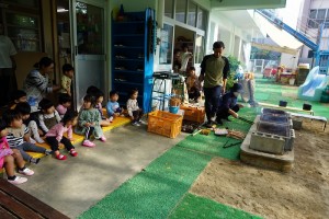 秋の実り♪　おにぎりスープパーティー